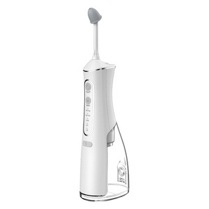 Cordless nasal irrigation 4 modes portable nose irrigator water flosser 2in 1