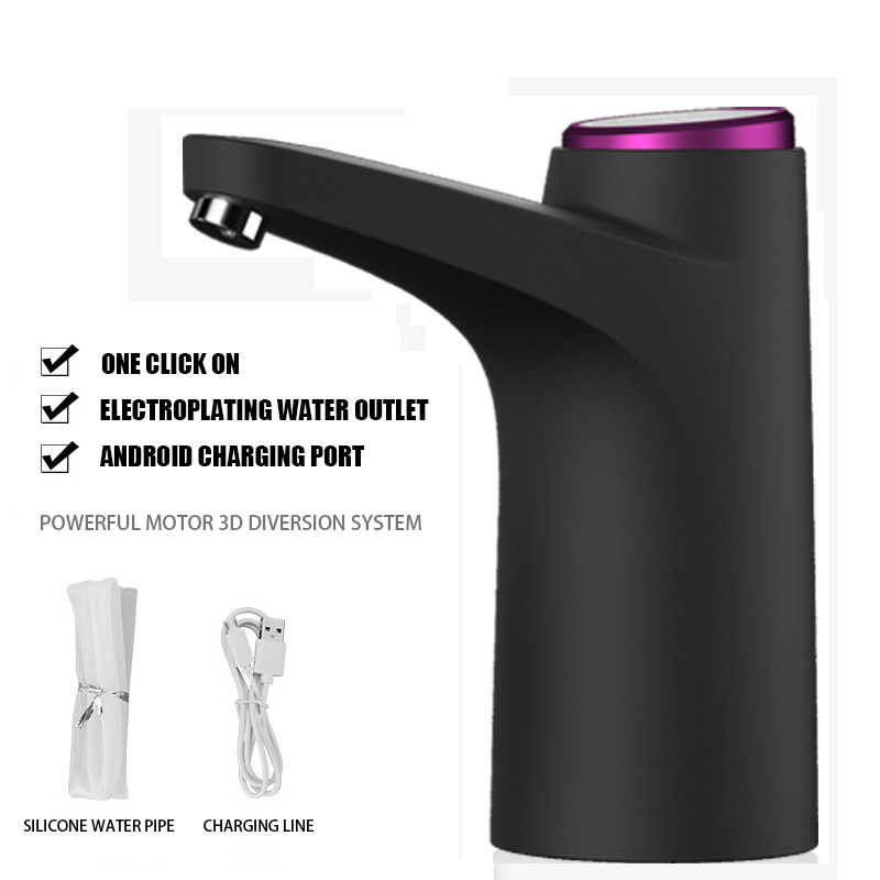 New Portable Water Bottle Pump 1200mAh Automatic Electric Water Dispenser Pump Bottle Water Drinking Dispenser