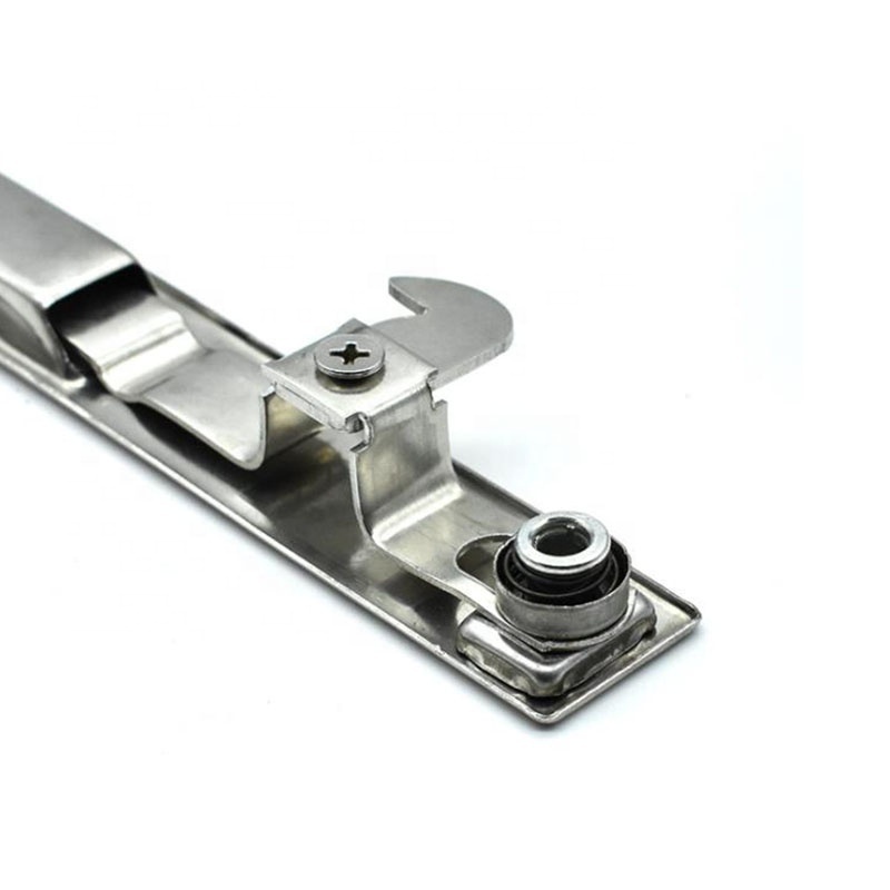 Stainless Steel Hook Lock Old-Fashioned Sliding Door Window Lock Single Side Anti-Theft Lock