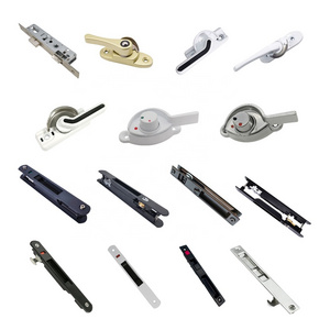 Door Window Accessories Crescent Lock Sliding PVC Window Lock For Aluminum Windows