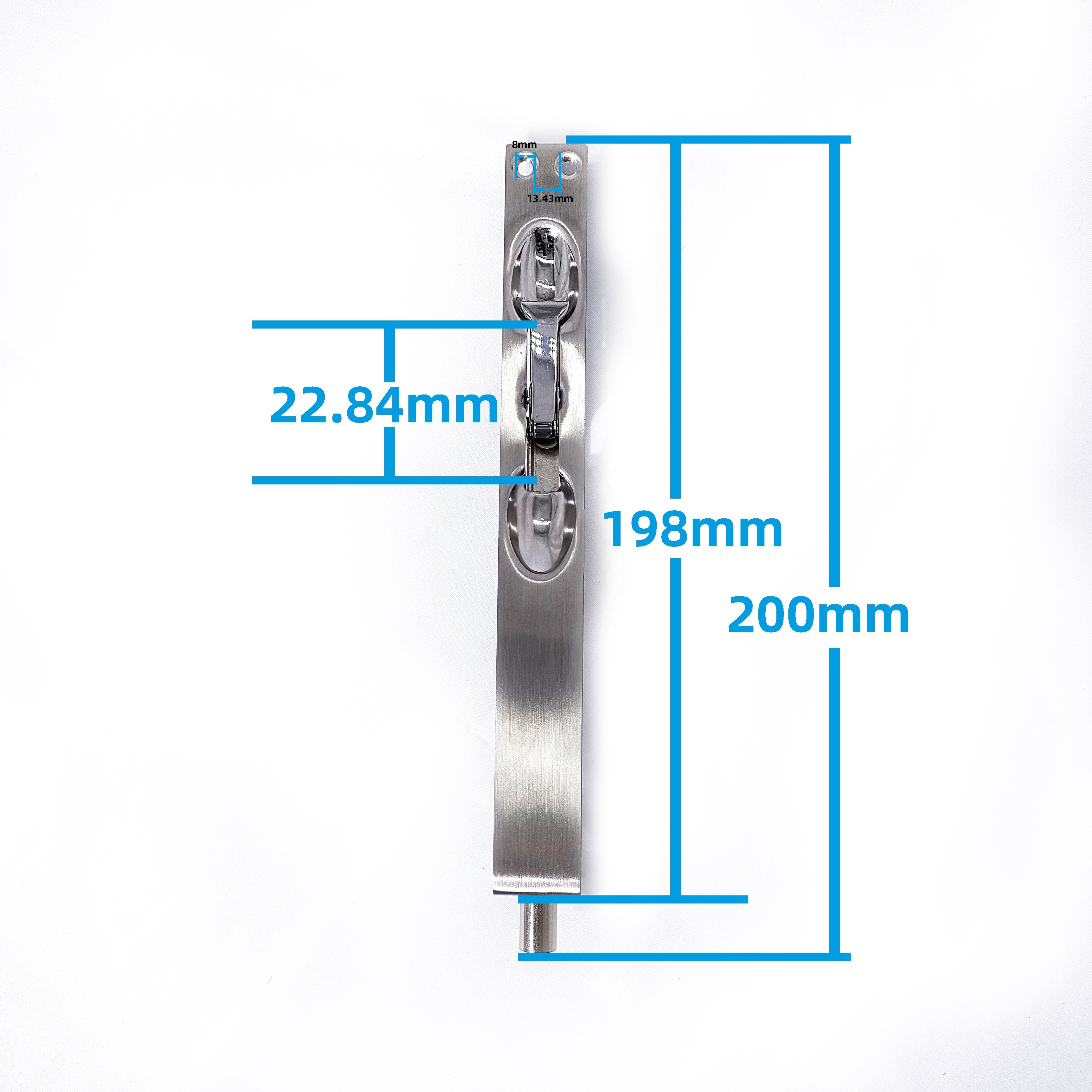 European Standard Flush Tower Bolt Factory Price Door & Window Hardware Accessories Stainless Steel Door Bolt