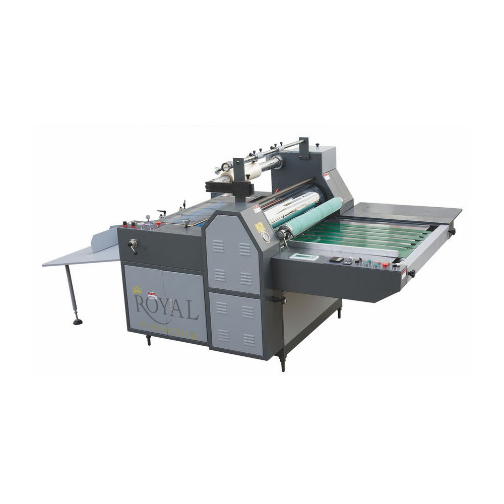 Semi- auto Water base Film Laminator Machine Automatic feeder, sheet to roll laminator machine