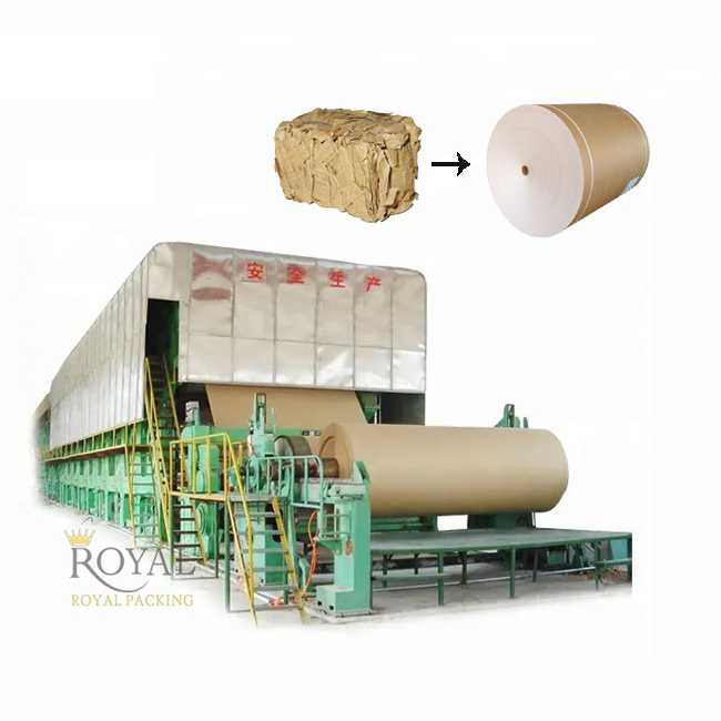 Paper and pulp mill Factory (Finishing Line) for KRAFT PAPER MAKING LINE for 600T/D packaging paper making line