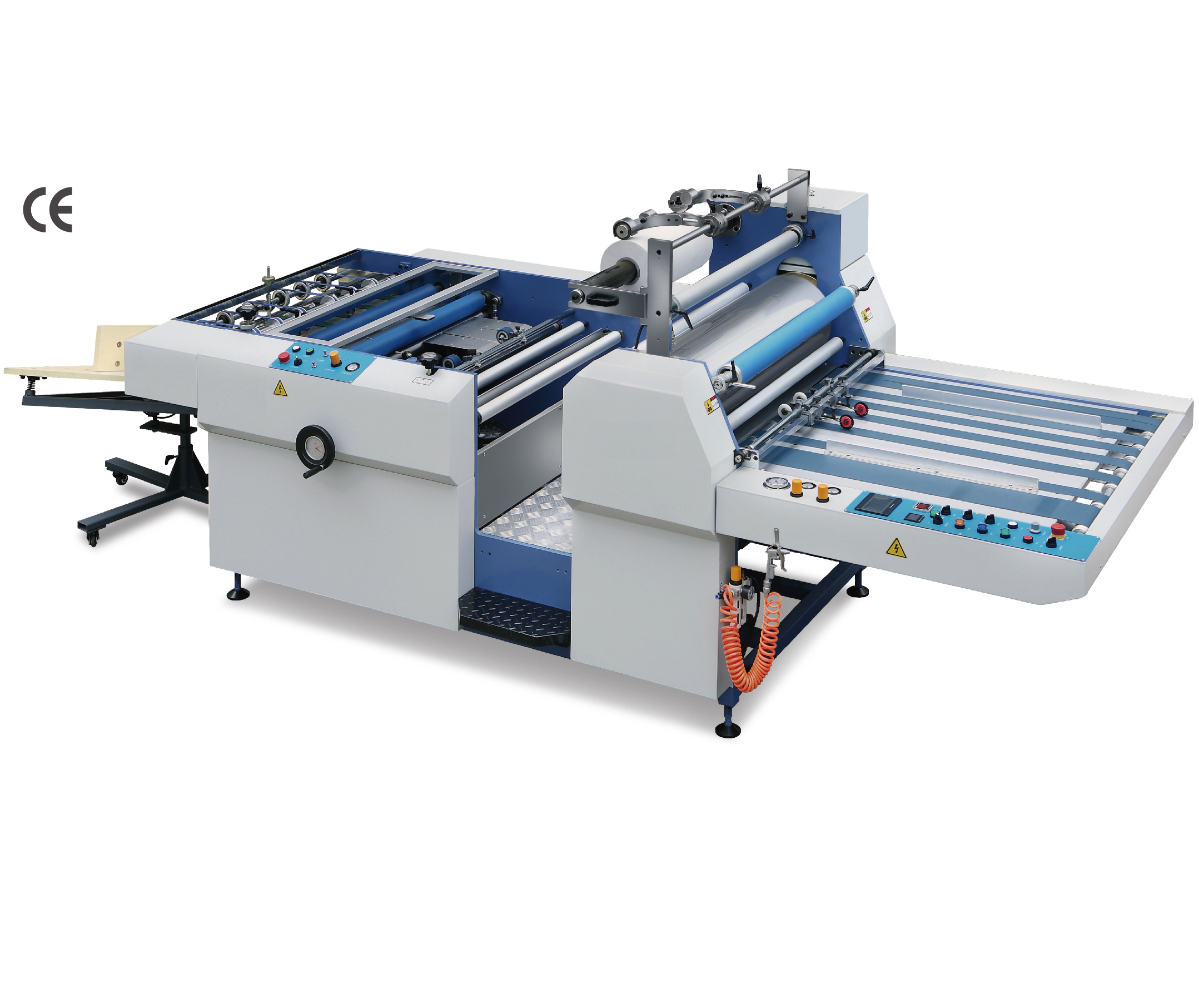 Semi- auto Water base Film Laminator Machine Automatic feeder, sheet to roll laminator machine