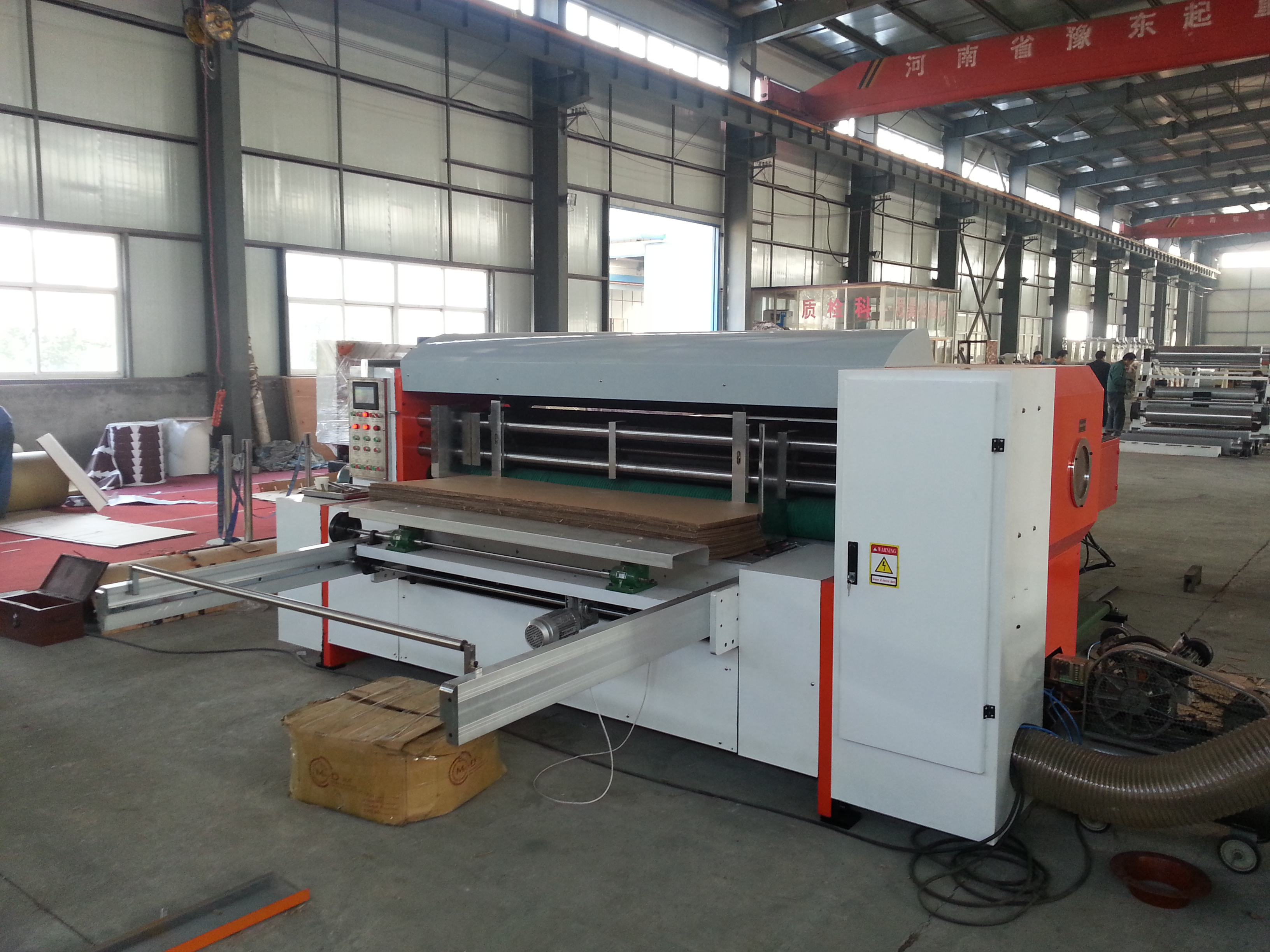 Full automatic Rotary Die Cutter for Corrugated Cardboard Box