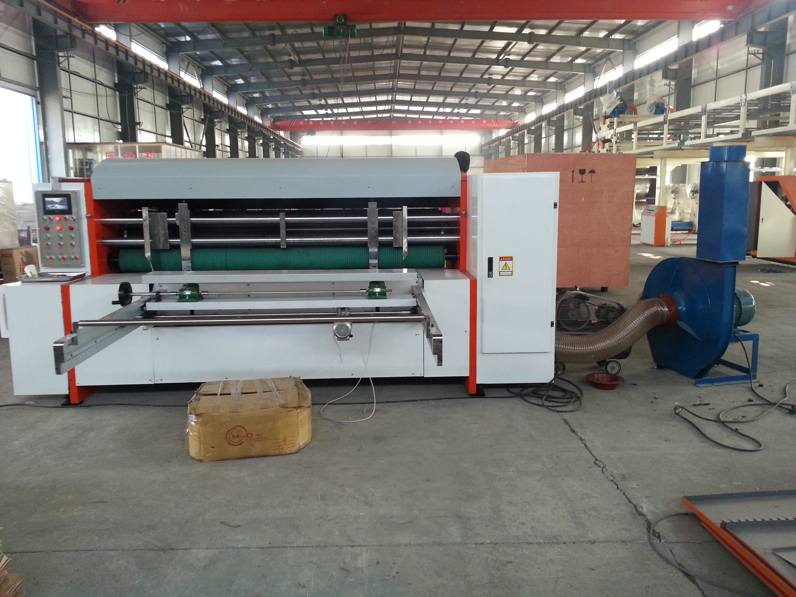 Full automatic Rotary Die Cutter for Corrugated Cardboard Box