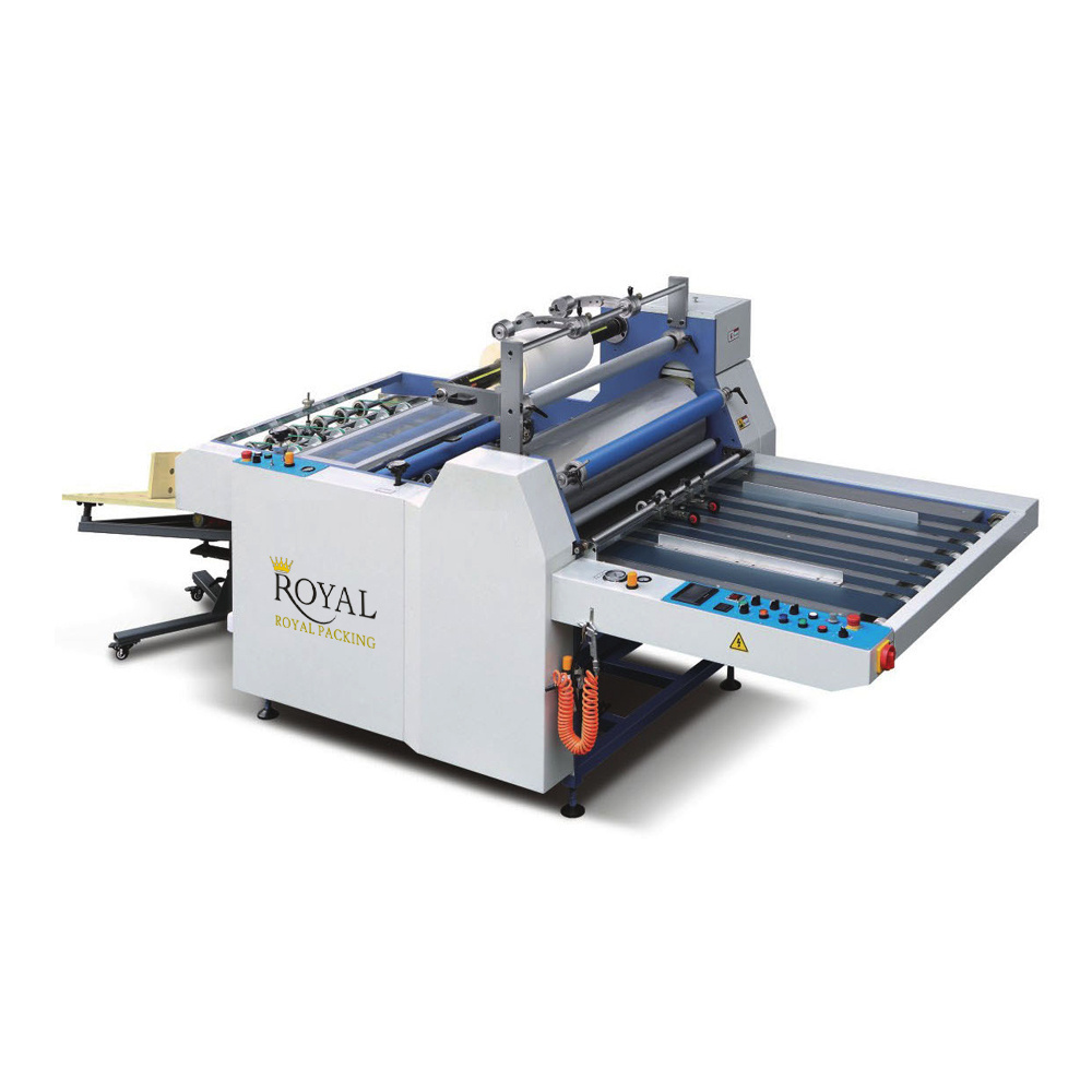 Semi- auto Water base Film Laminator Machine Automatic feeder, sheet to roll laminator machine