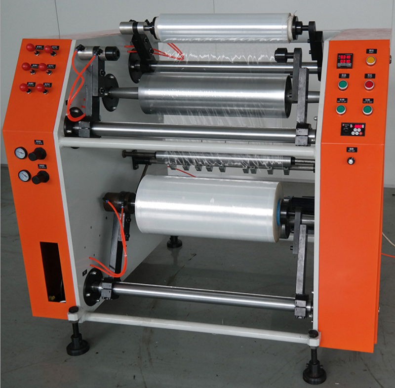 Automatic Roll PVC Bopp Plastic Stretch film Slitting and Cutting Machine Mini Slitter Rewinder Machine