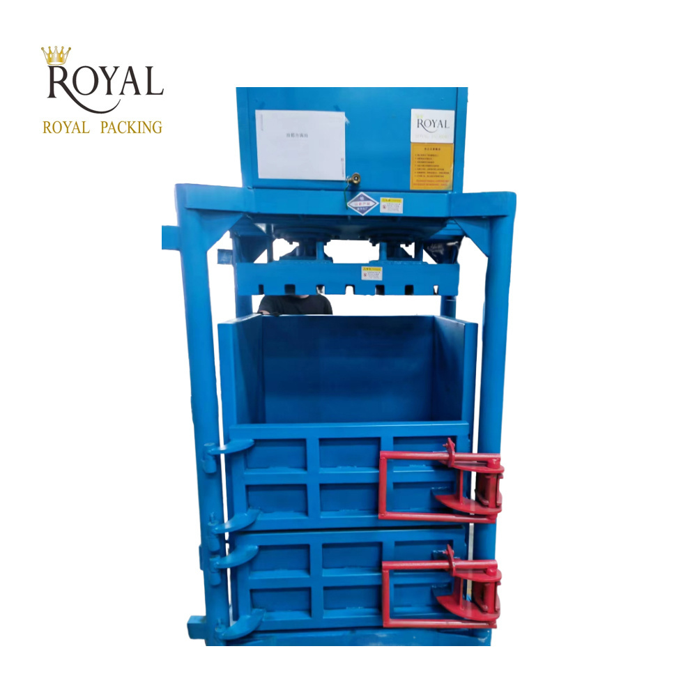 Hydraulic Cardboard Box Paper Baling Machine Plastic Bottle Baler Equipment plastic Bottle Baling Press