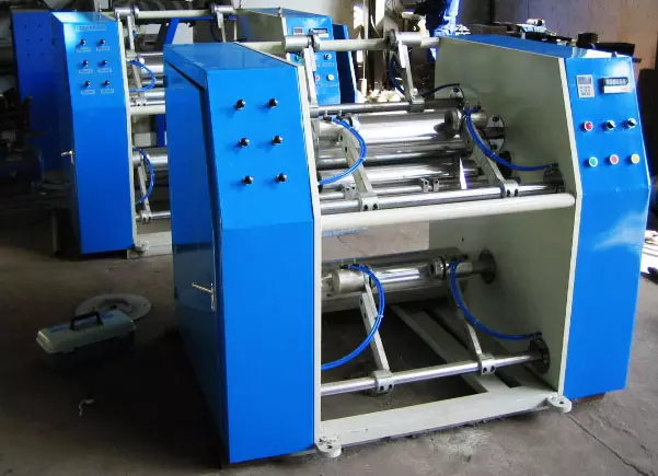 Automatic Roll PVC Bopp Plastic Stretch film Slitting and Cutting Machine Mini Slitter Rewinder Machine