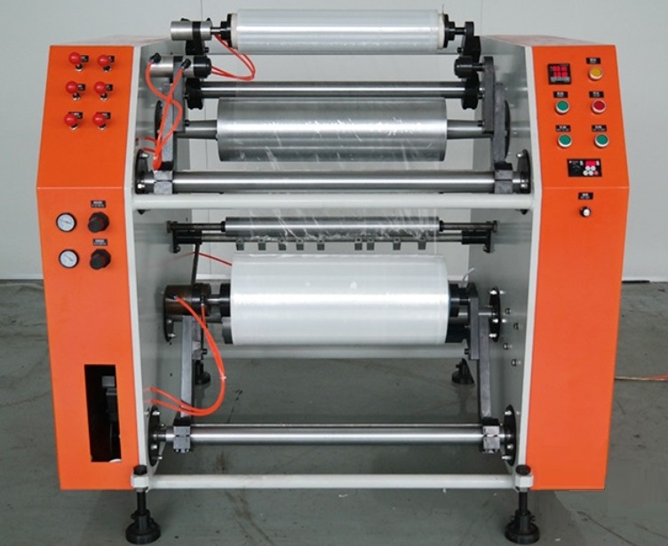 Automatic Roll PVC Bopp Plastic Stretch film Slitting and Cutting Machine Mini Slitter Rewinder Machine