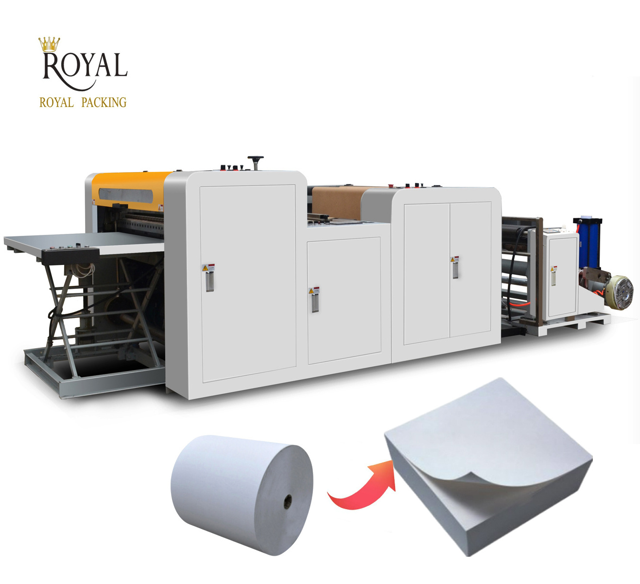 Automatic Paper Roll To Sheet Cutter A4/A3/A2 Paper Cutting And Packing Machine Paper Cutting Machine