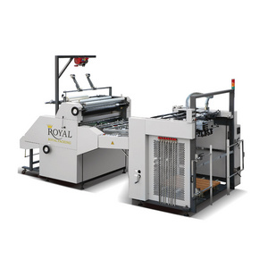 Semi- auto Water base Film Laminator Machine Automatic feeder, sheet to roll laminator machine