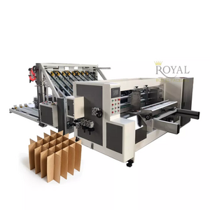 MJKC-1 Automatic Feeding Corrugated board Slotting Machine& Stacker for Cardboard