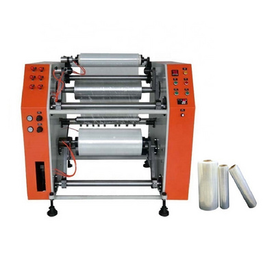 Automatic Roll PVC Bopp Plastic Stretch film Slitting and Cutting Machine Mini Slitter Rewinder Machine