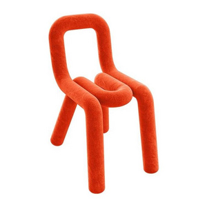 ins style light luxury dining chair modern simple  backrest makeup chair shoe stool creative designer leisure chair