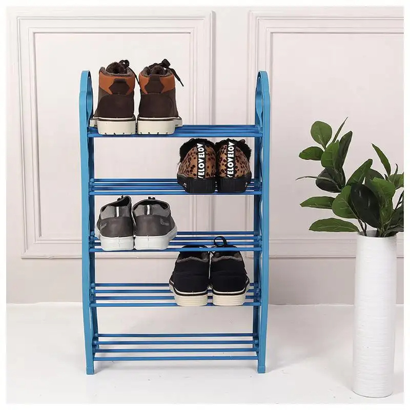 Topcent Customized Modern Metal Shoe Rack 360-degree Rotating Adjustable Space-saving Cabinet For Home And Living Room Storage