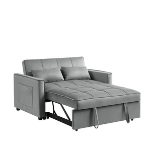 Three Seater Convertible Sofa Bed Folds Into Lounger 3 In 1 Sleeper Sofa Bed For Living Room