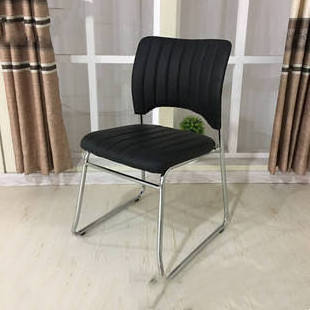 Wholesale price metal frame staff visitor meeting chair training leather chair computer conference room office chair