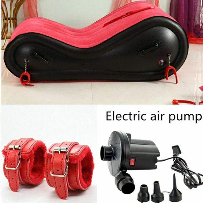 Living Room Sex Sofa Bed PVC Sex Furniture Air Cushion Bdsm Sexy Chair For Couples Chaise Lounge Red Inflatable Large Sofas