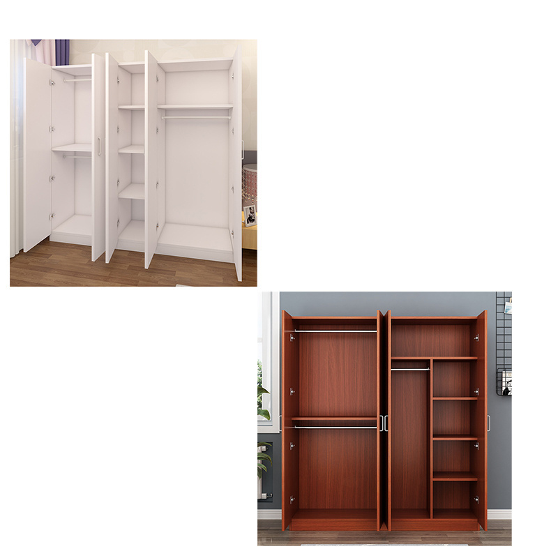 Kids Room Furniture Rubber Solid Wood Wardrobe Clothes Organizer Home Furniture Bedroom Furniture Bedroom Storage Wooden Modern