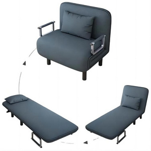 Multi-purpose Modern Recliner Couch Soft Futon Chaise Lazy Couch Convertible Sofa Couch Sleeper Folding Sofa Bed