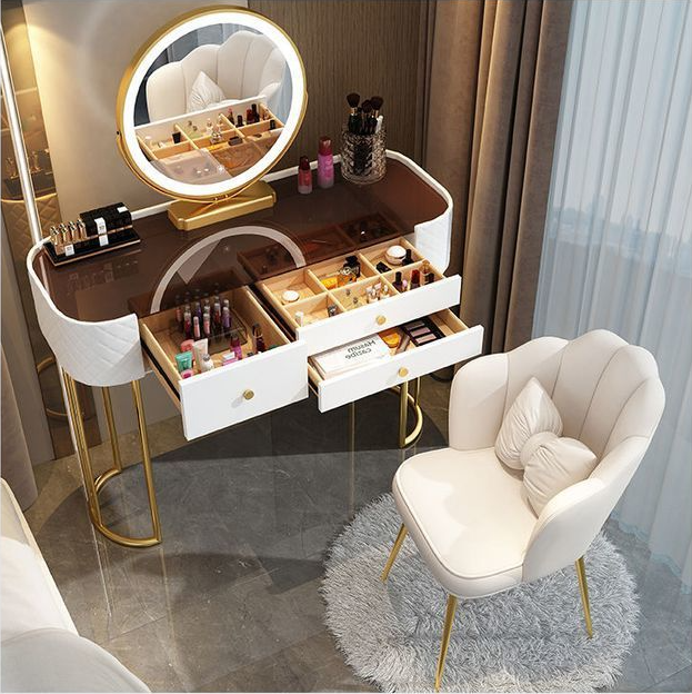 Light Luxury Multifunctional With Lockers Apartment Hotel Fashion Modern Dresser Dressing Table