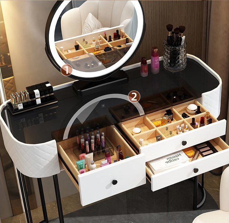 Light Luxury Multifunctional With Lockers Apartment Hotel Fashion Modern Dresser Dressing Table