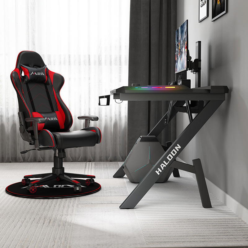 Z Shaped Wholesale High-Quality Modern Escritorios Gamers Gaming Desk Mesas Gamer Gaming Table