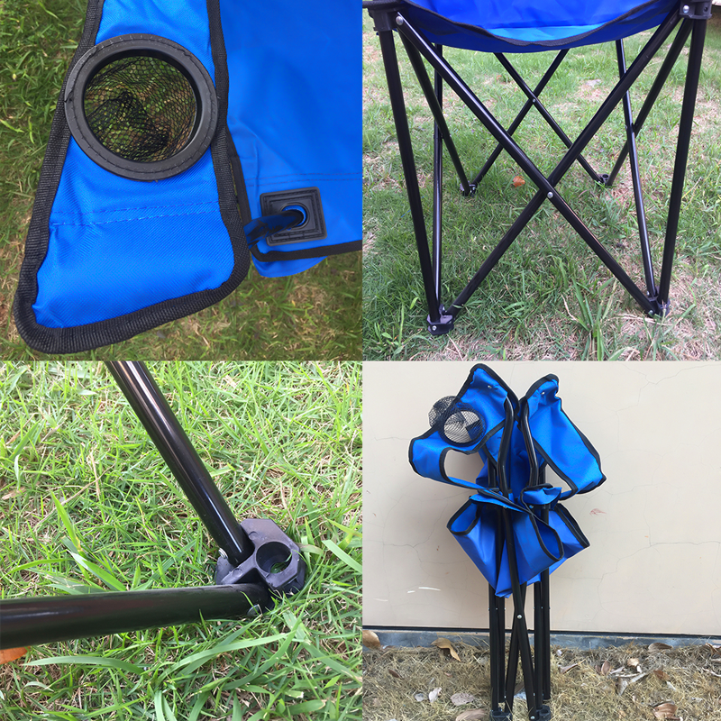 China Manufacturer Custom Logo Camping Chair With Carry Bag Camping Beach Chair Folding Chair For Hiking