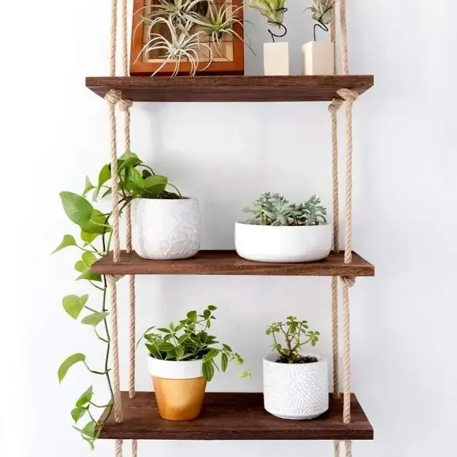 Factory OEM Wholesale Only Storage Display Books Home Decor 5 Tier Corner Shelf Floating Wall Shelves