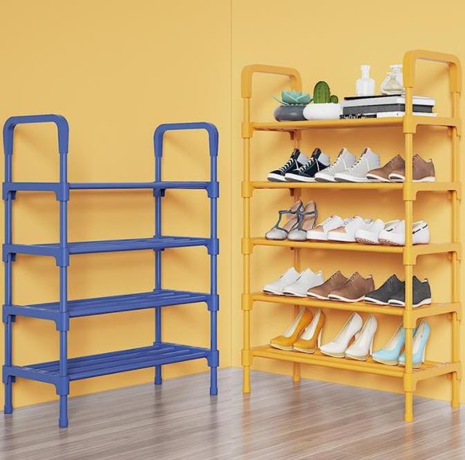 Shoe Rack 4-tier Metal Shoe Tower 20-pair Shoe Storage Organizer Unit Entryway Shelf Cabinet With 4 Tiers Durable Metal Rack