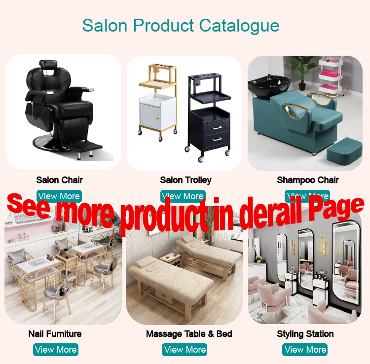 Trade Barbers Chairs Beauty Hair Salon Chair Barber Chairs for Sale Wholesale China Salon Furniture Customized Modern 1ctn/pcs