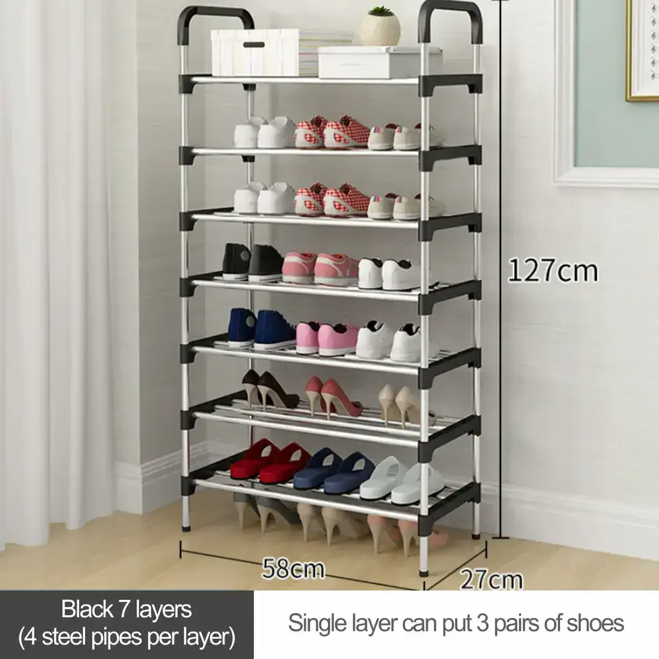 Shoe Rack for home Shoe rack multi-layer simple household assembly doorway shoe cabinet simple modern foyer cabinet economic