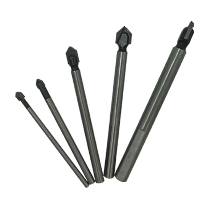 Royal Sino Broca De Vidro 5Pcs 4-10Mm Carbide Tipped Industrial Ceramic Glass And Tile Drill Bit Set