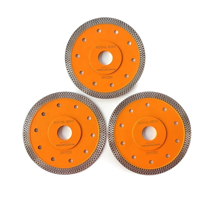 Royal Sino 5 Inch 125 Mm Diamond Saw Blade Cutting Discs Made In China For Ceramic