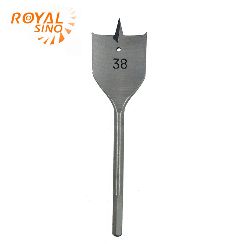 Royal Sino Professional Manufacturing Carbon Steel Woodworking Sds Shank Wood Spade Flat Drill Bit