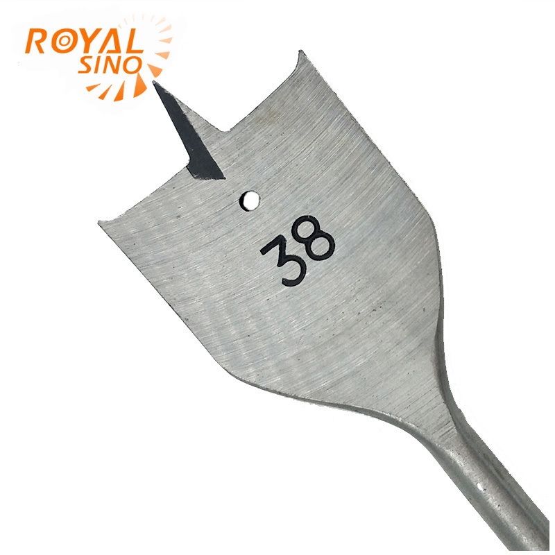 Royal Sino Professional Manufacturing Carbon Steel Woodworking Sds Shank Wood Spade Flat Drill Bit