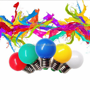 Holiday Decoration Mini Color G45 LED Party Light Small LED Bulb 1W E27 B22 Led Light Bulb Color