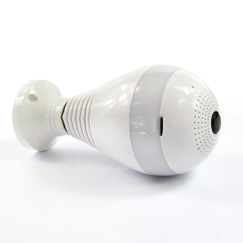 New Product Camera bulb!!! 960P 360 Degree VR Panoramic Bulb IP Camera Indoor Wifi Two Way Audio Security Camera Wifi