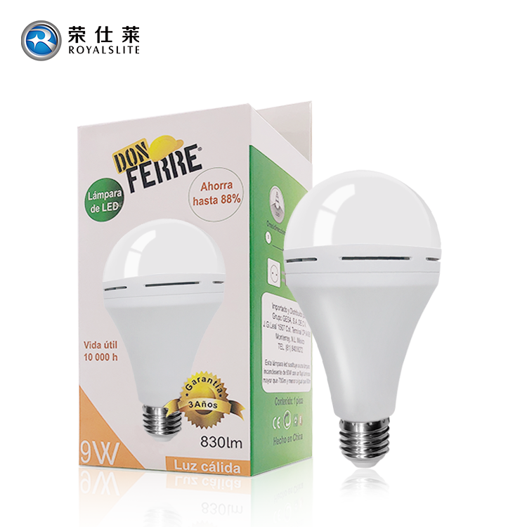 LED Ceiling Chargeable Rechargeable Emergency Light Housing Use Emergency Battery Emergency Light For Power Failure