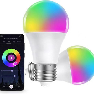 Smart WiFi LED bulb with Alexa and Google Assistant E27/B22 RGB dimmable Tuya works