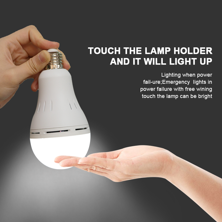 High quality low energy hot sell fast charging high brightness lighting led emergency bulb