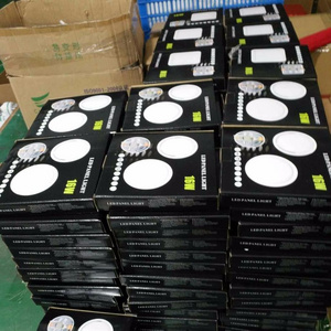 Wholesale Square/ Round 3w 6w 9w 12w 15w 18w Slim Led Lamp Recessed LED Panel Light White Led Ceiling Light