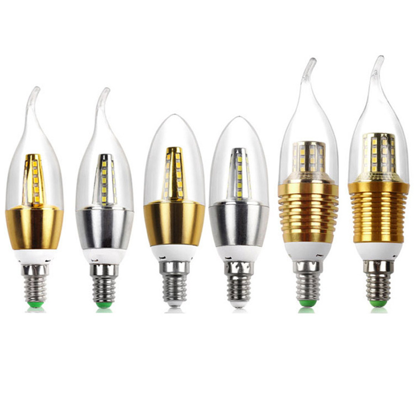 LED Candle Light Bulb C35 E12/E14 Lamp Mini Candle Light 3w 4w 5w 7w g45 Led Bulb for Chandelier Lighting