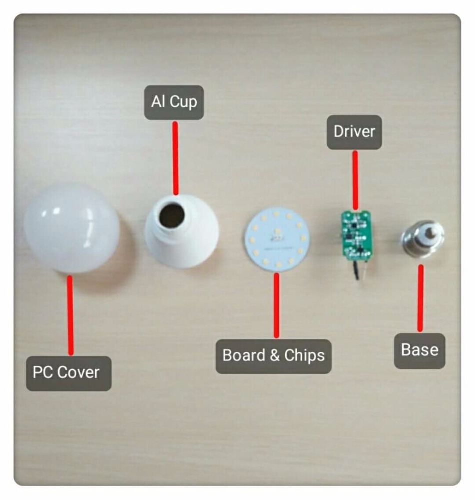 Free Sample Led Bulb Skd Raw Material Production Line Led Bulb B22 Lightbulbs Lamp New Led Lighting Led Bulb Manufacturing