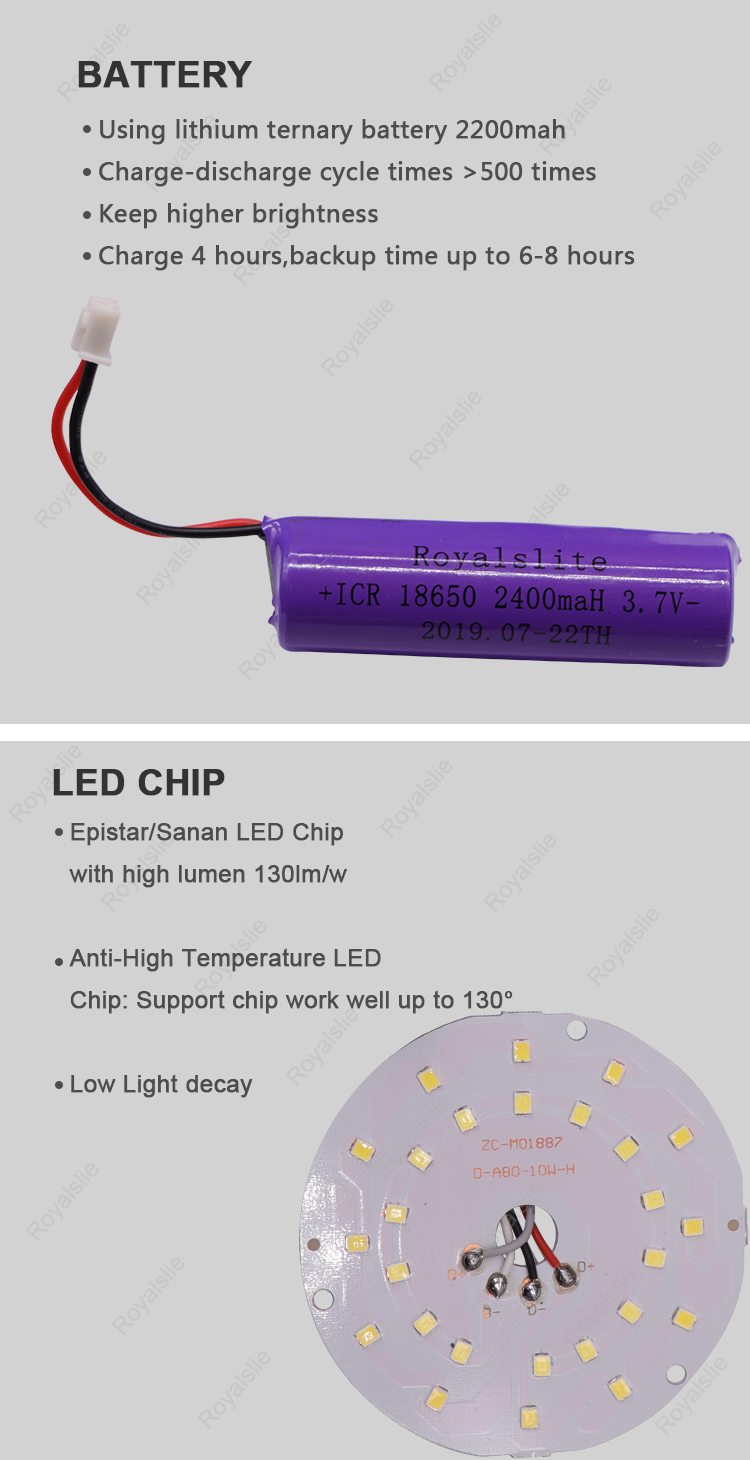 Factory Direct Sales Skd Price Rechargeable LED Light Led E27 Bulb LED Emergency Bulb Lamp Lighting Rechargeable Led Light