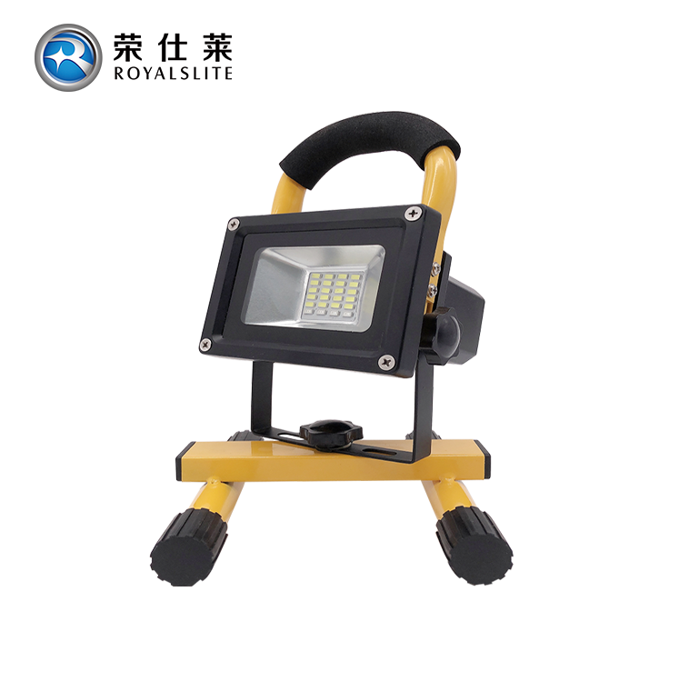 Portable Rechargeable Led Flood Light Garden Light Outdoor Waterproof Integrated Led Bulb Emergency Floodlight