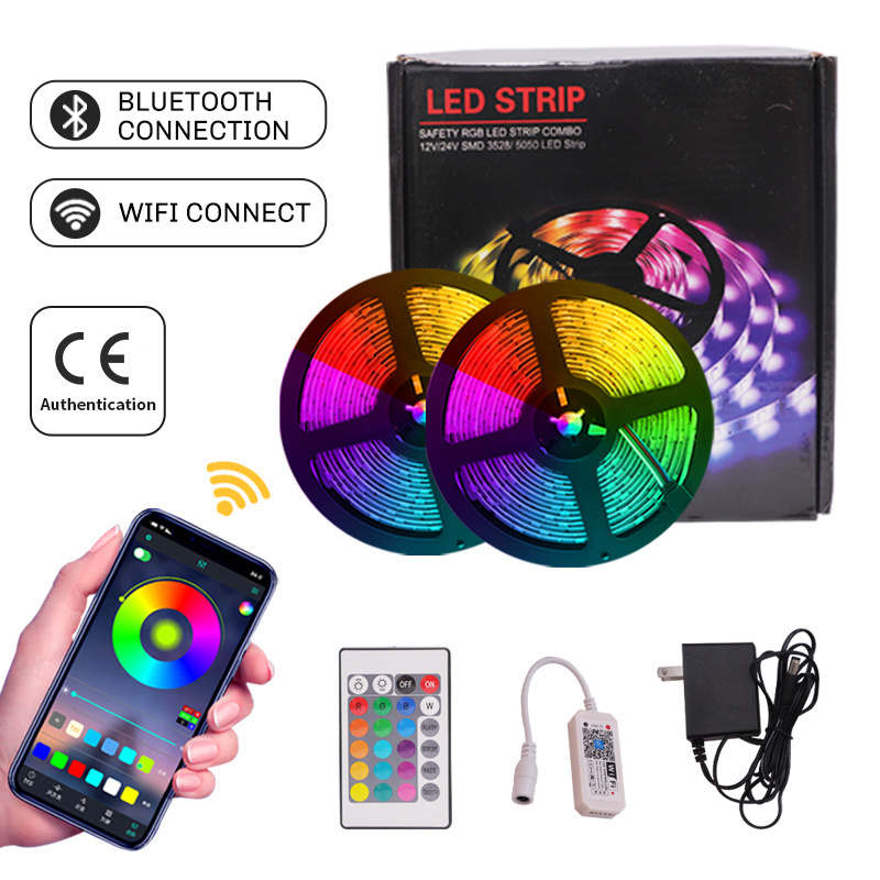 IP65 Waterproof LED Smart light strip RGB Lamp Bar Remote Control with Smart Phone Addressable Lamp Bar for Multipurpose