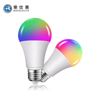 Wholesale E27E26 110V 220V 7W 9W 10W Color Changing RGB Led Smart Bulb Household Smart Bulbs Wifi Bulb